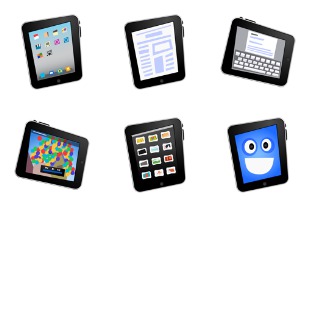 Comic iPad icon sets preview