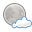 few, clouds, weather, night icon