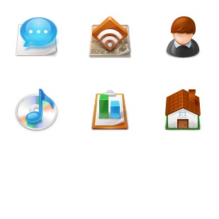 Website icon sets preview