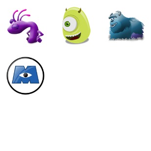 Tiny Monster icon sets preview