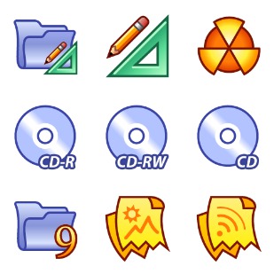 Clipper System icon sets preview