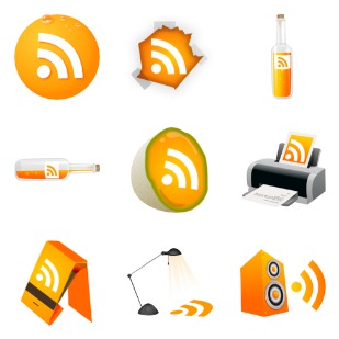 RSS icon sets preview