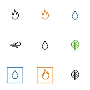 Elements icon sets preview