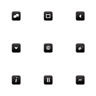 Web Buttons icon sets preview