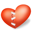 heart patched icon