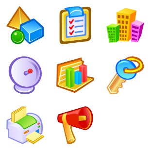 Vista Style Objects  icon sets preview