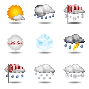 Weather Icons icon sets preview