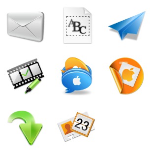 Mac Office icon sets preview