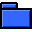 folder, blue icon