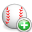 baseball, add icon