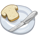 toast,food icon