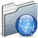 Sites Folder graphite icon