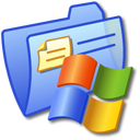 Folder Blue Windows icon