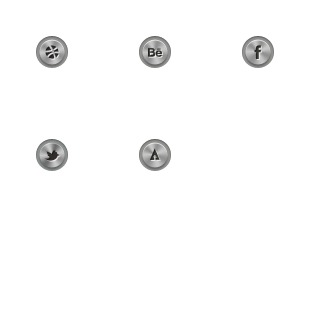 Mini Metallic Social Icons icon sets preview