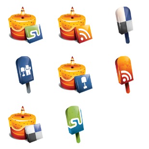 Dellifeed icon sets preview