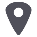 pin, point, map, location, here icon