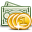 dollar, coin, money, currency, cash icon