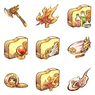 Legendora icon sets preview