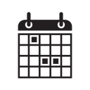 select, date, clipboard, calendar icon