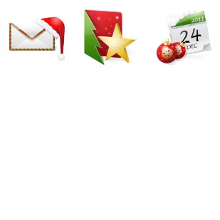 Christmas icon sets preview