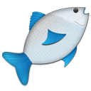 fish, animal icon