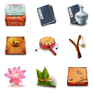 Kidaubis Chinese Wind icon sets preview