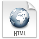html, z, file icon
