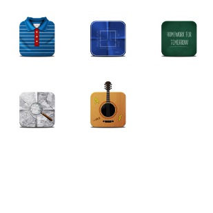 Cub icon sets preview