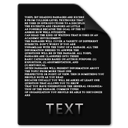 text, file icon