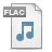 file, flac, paper, document icon