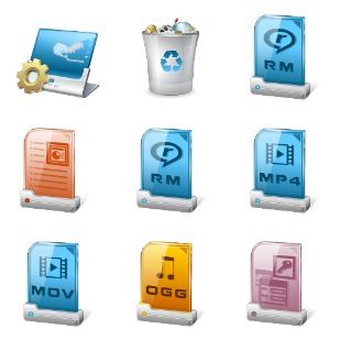 Evolution icon sets preview