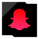social, logo, media, company, snapchat icon