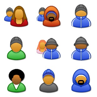 Urban PPL icon sets preview