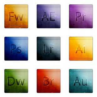 Blue-ArtsAdobe Cs5.5 Icons icon sets preview