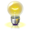 Bulb, Idea, Light icon