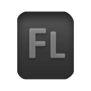 flash, fla, file, paper, document icon