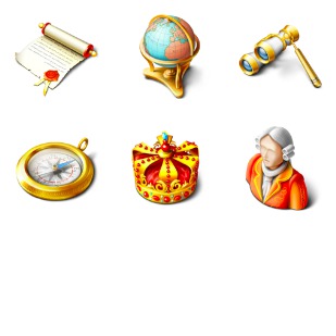 Royal icon sets preview
