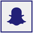 social, logo, media, snapchat icon