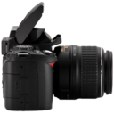 Nikon D40 side icon