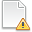 alert, white, error, wrong, exclamation, page, warning icon