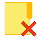 Windows10 folder error icon