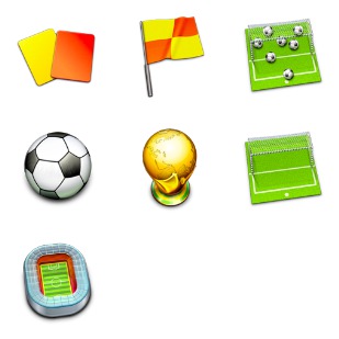 Football icon sets preview