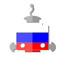 telegram, ru, flag, russia, bot, robot icon