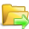 folder, open, go icon