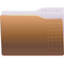 brown, folder icon