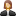 Black, Female, User icon