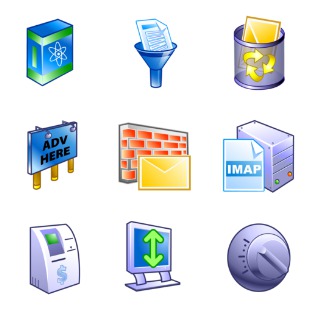 Plastic XP icon sets preview
