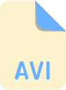 file, name, extension, avi icon