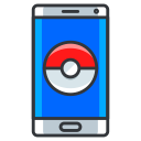 pokemon, game, mobile, play, go, technology, phone icon