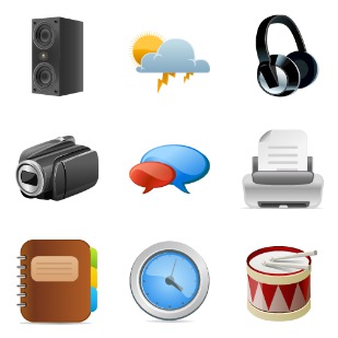 Stock icon sets preview